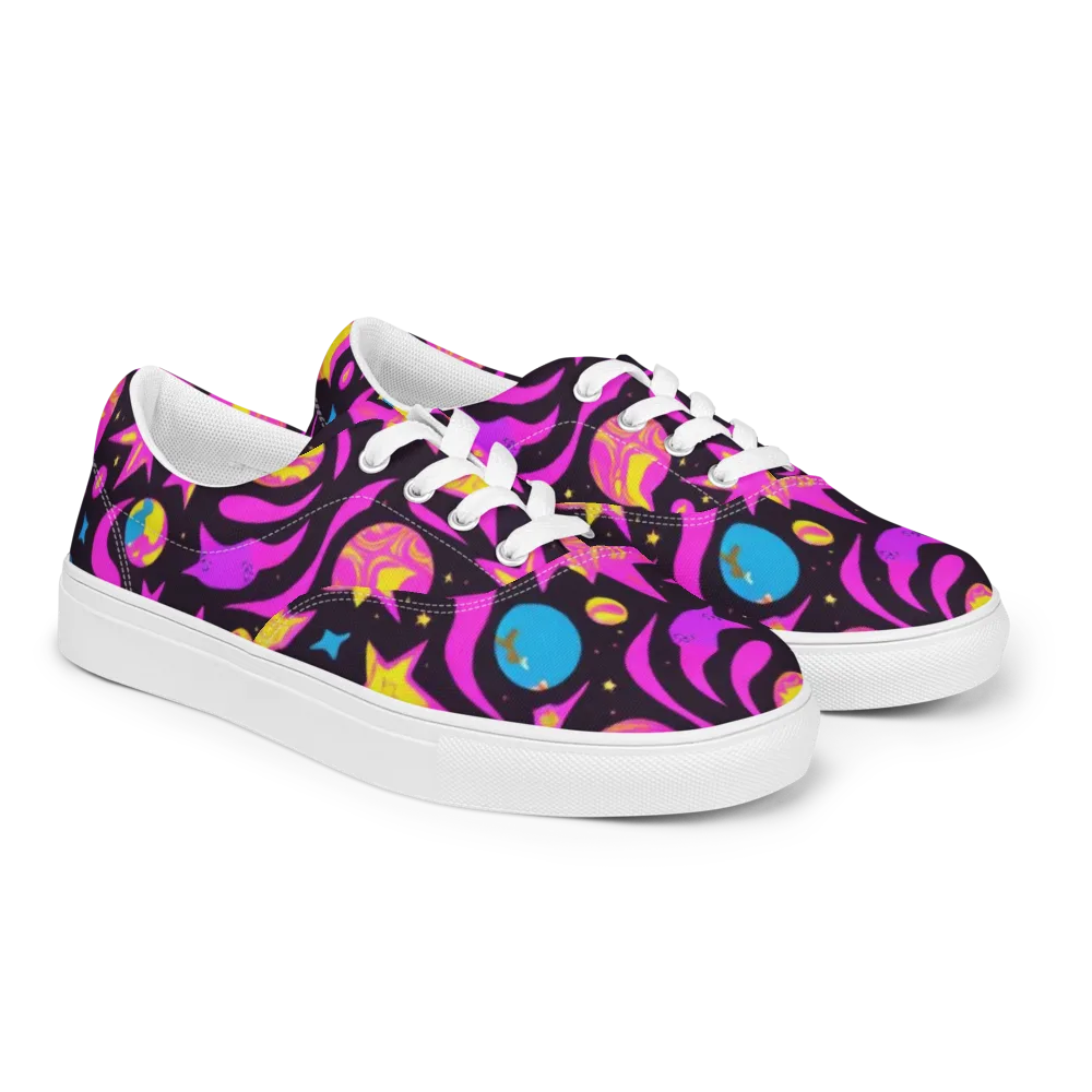 Nova After Dark on Men's Lace-Up Canvas Shoes — Right Front