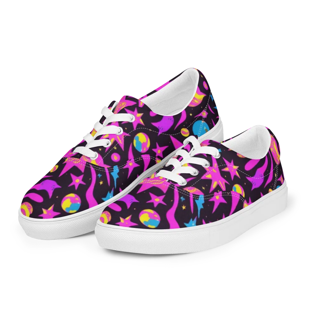 Nova After Dark on Men's Lace-Up Canvas Shoes — Left Front