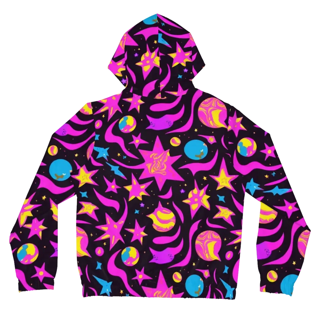 Nova After Dark on Women's Full-Zip Hoodie — Back