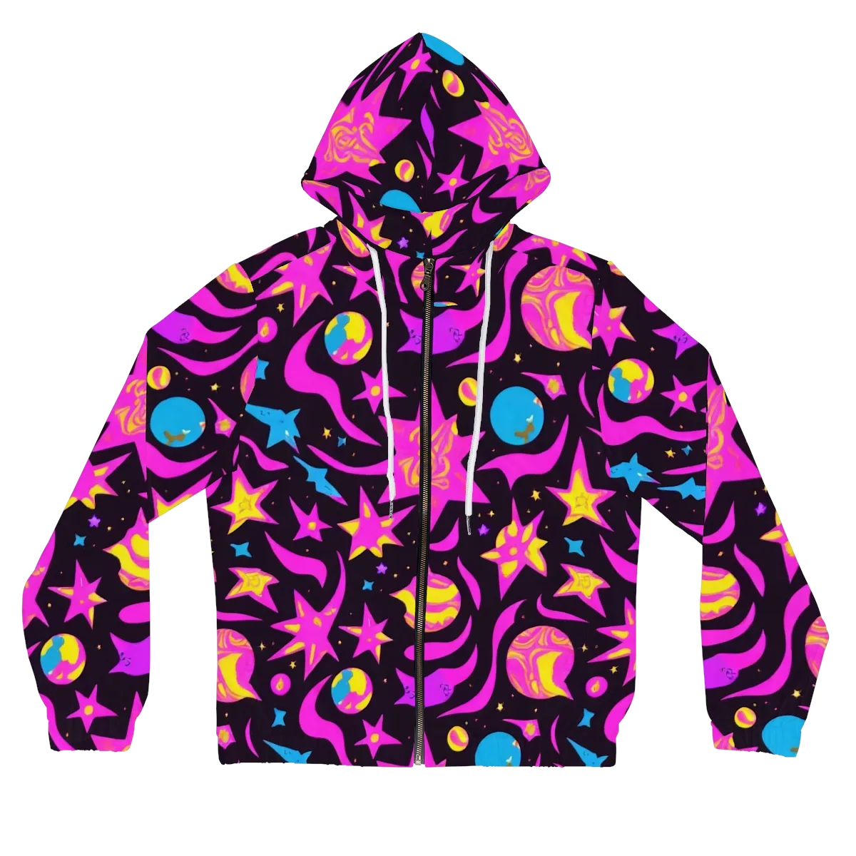 Nova After Dark on Women's Full-Zip Hoodie — Front