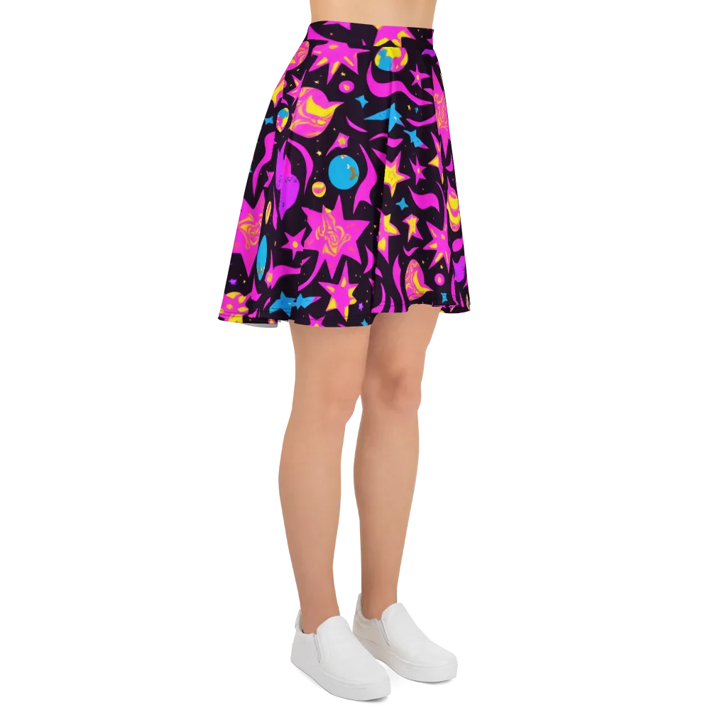 Nova After Dark on Skater Skirt — Right