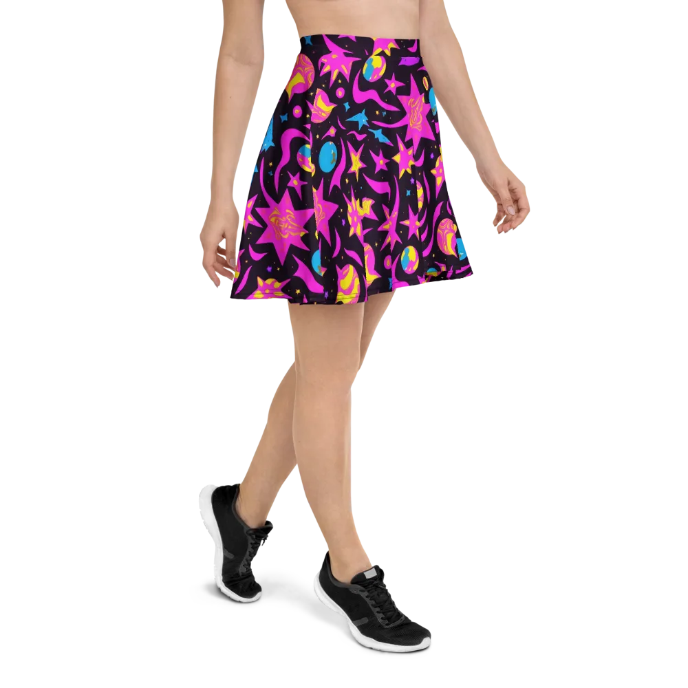 Nova After Dark on Skater Skirt — Right