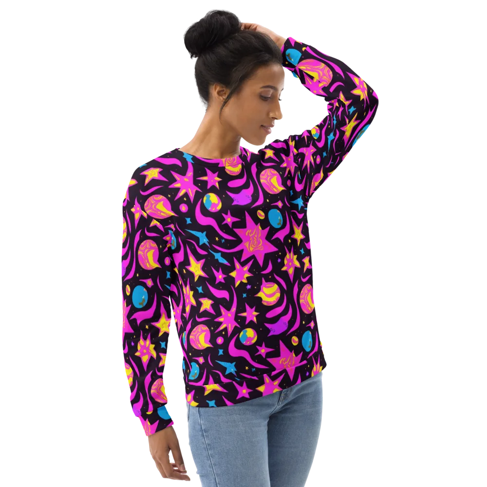Nova After Dark on Sweatshirt — Right Front