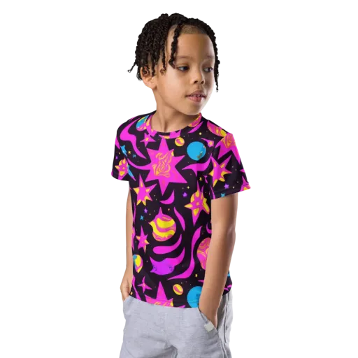 Nova After Dark on a Kids Crew Neck T-Shirt
