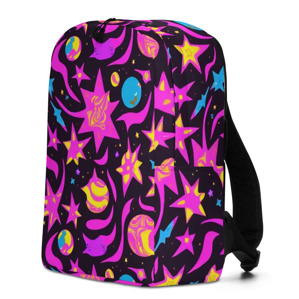 Nova After Dark on Minimalist Backpack — Left