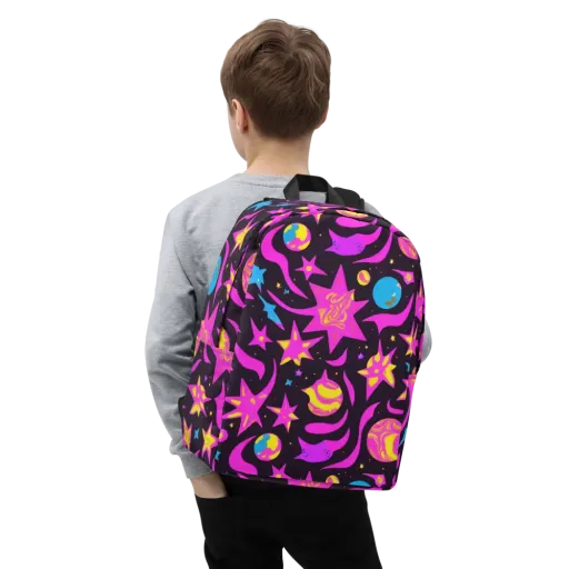 Nova After Dark on a Minimalist Backpack