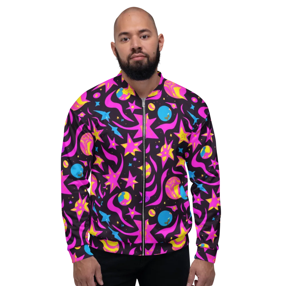 Nova After Dark on Bomber Jacket — Front