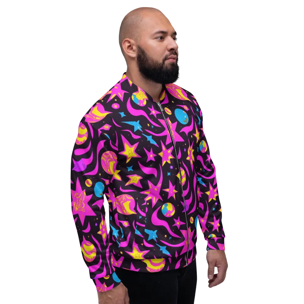 Nova After Dark on Bomber Jacket — Right