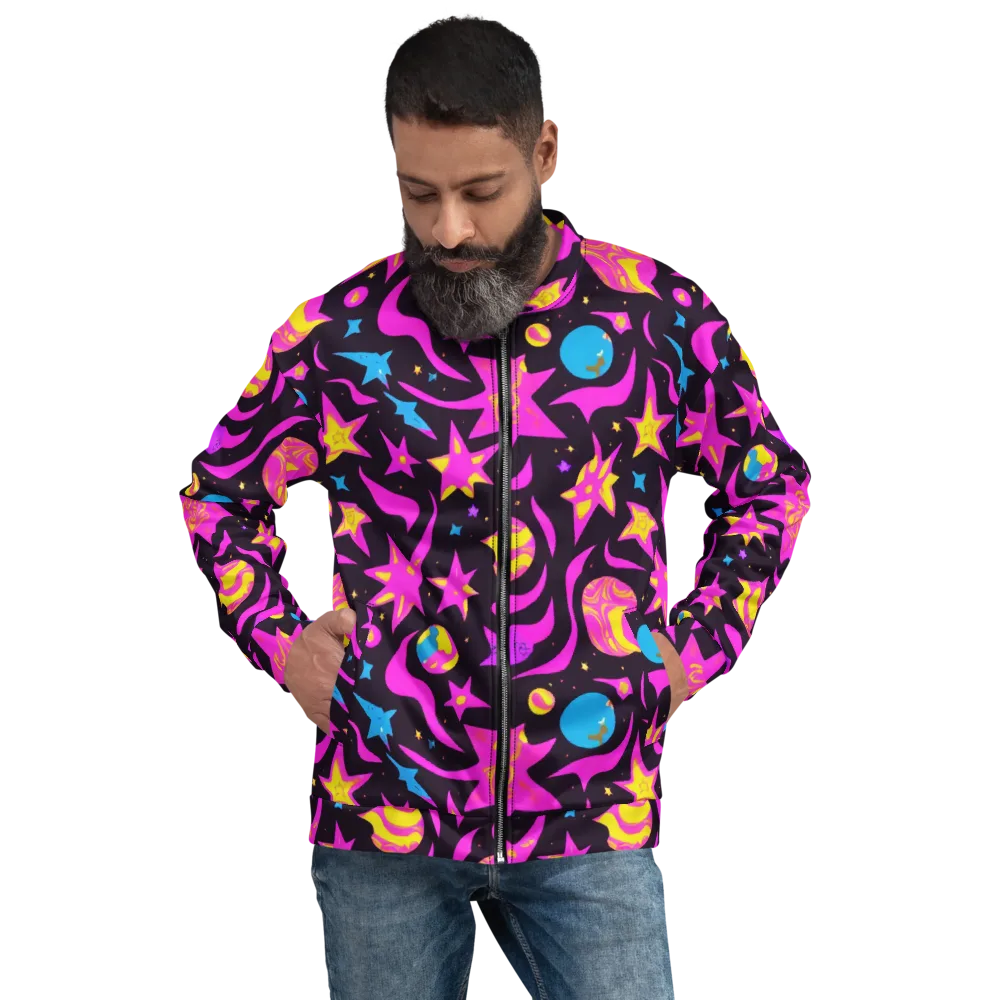 Nova After Dark on Bomber Jacket — Front