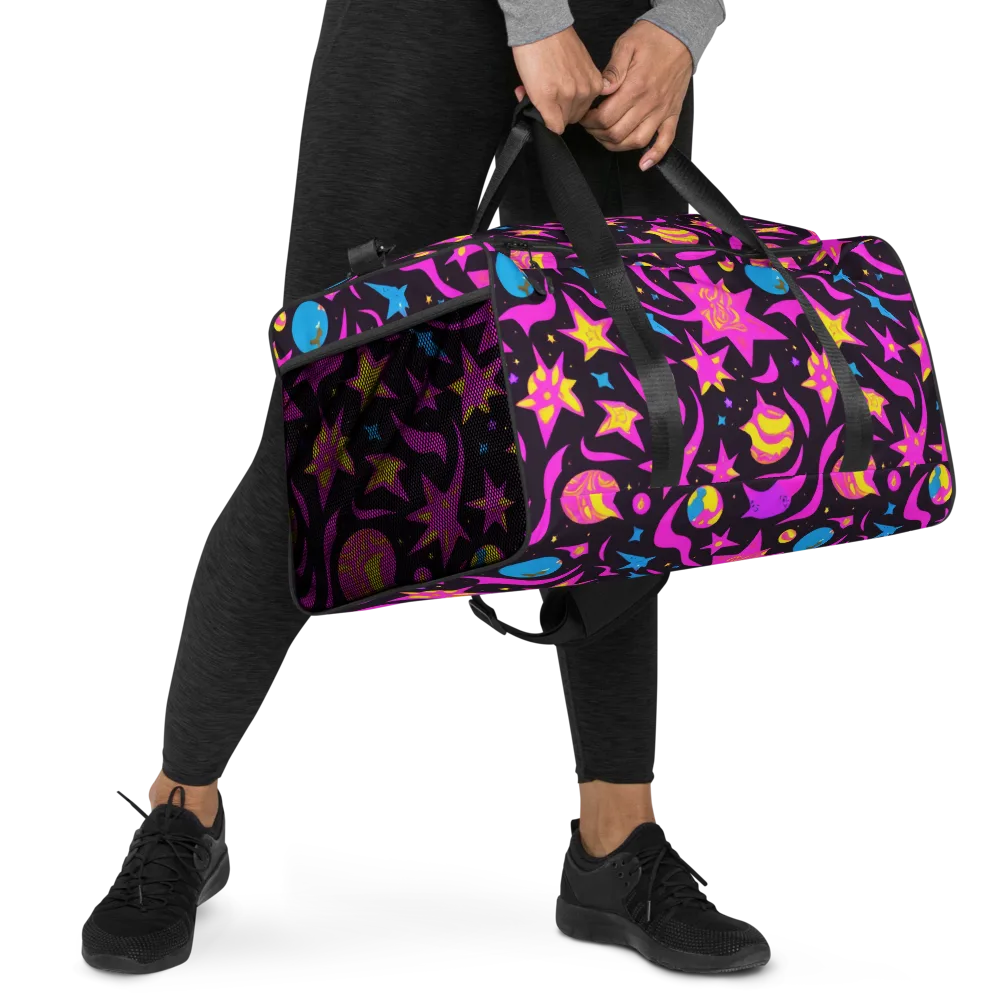 Nova After Dark on Duffle Bag — Right Front