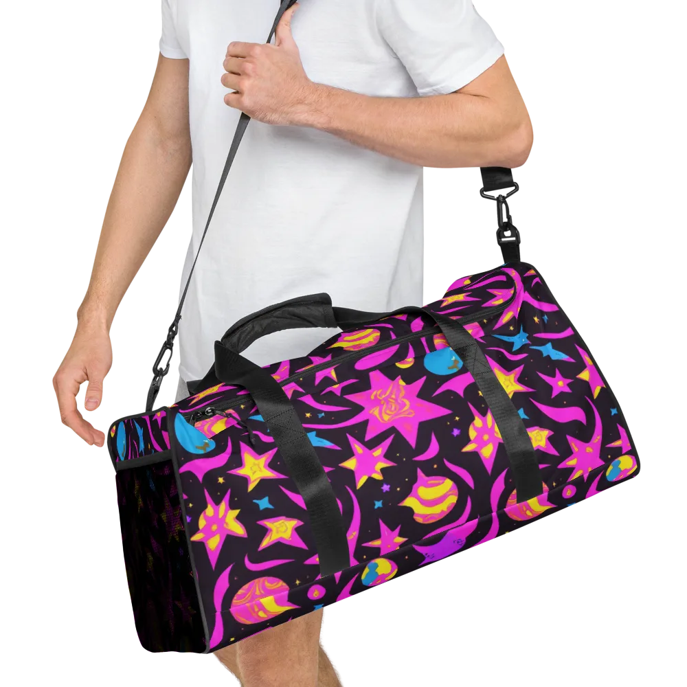 Nova After Dark on Duffle Bag — Right Front
