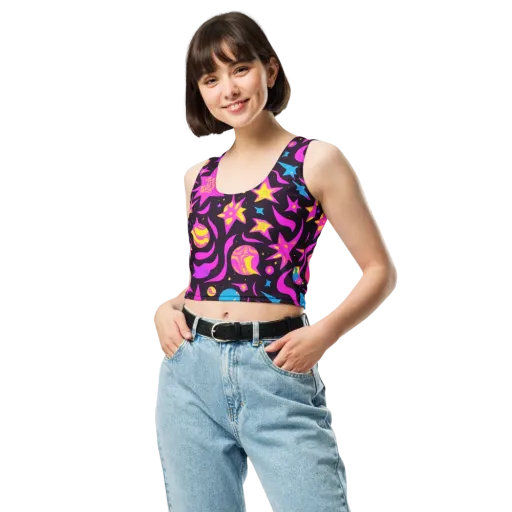Nova After Dark on a Crop Top
