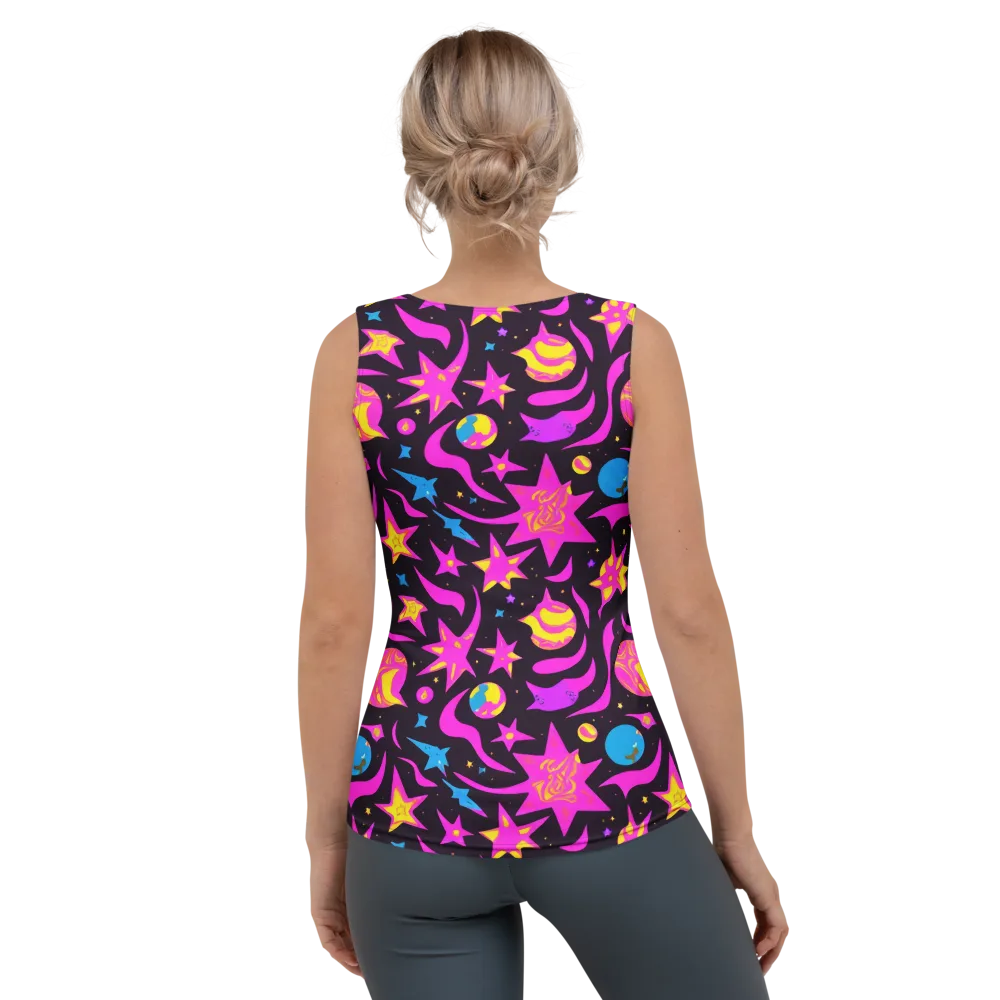 Nova After Dark on Women's Tank Top — Back
