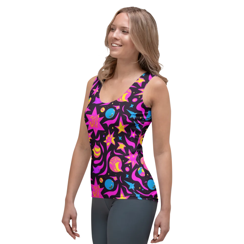 Nova After Dark on Women's Tank Top — Left Front
