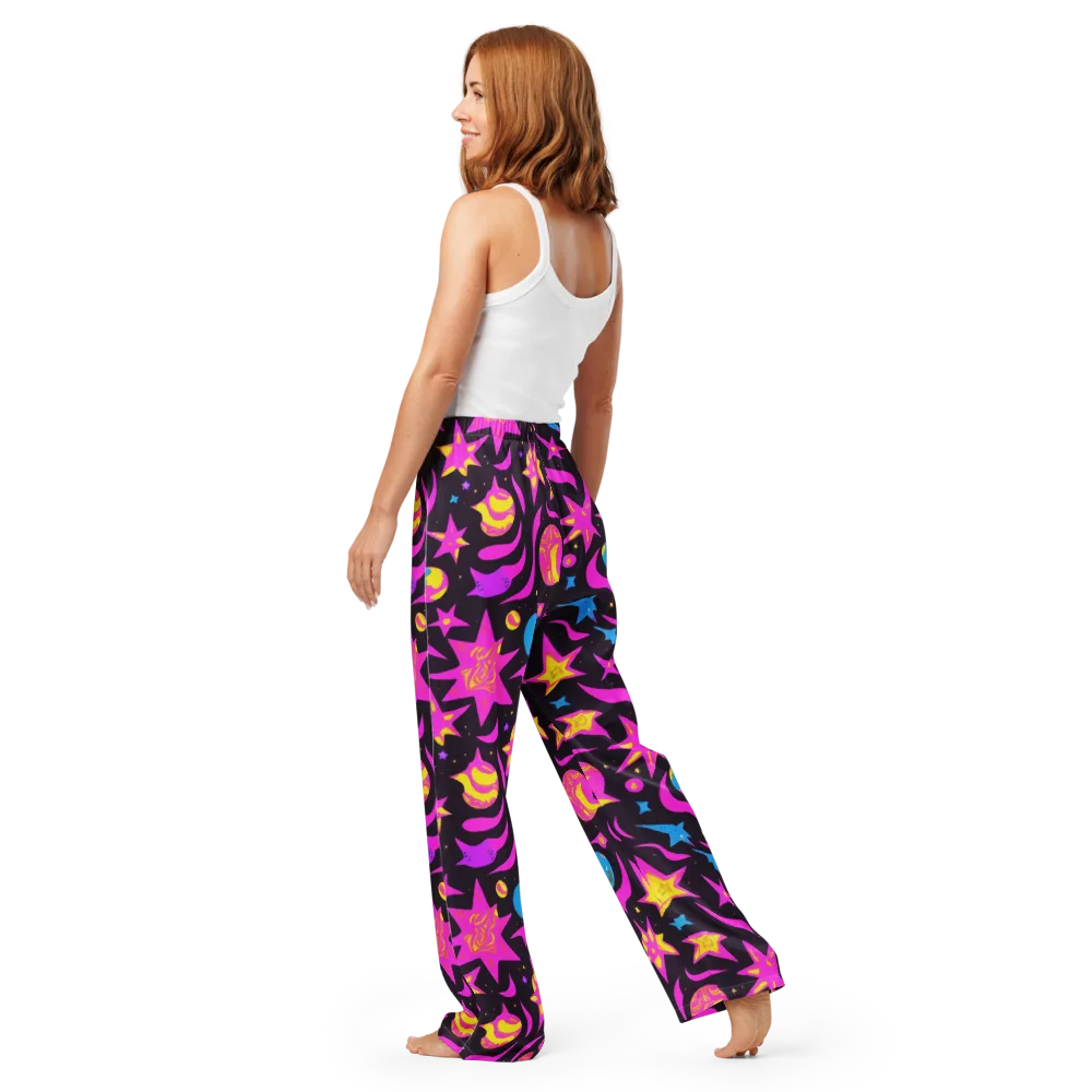 Nova After Dark on Women's Pajama Pants — Back