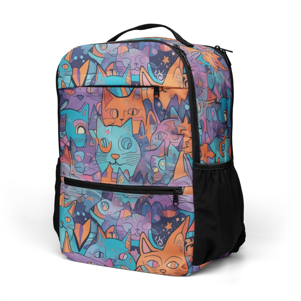 Whisker Spectrum on Utility Backpack — Left Front