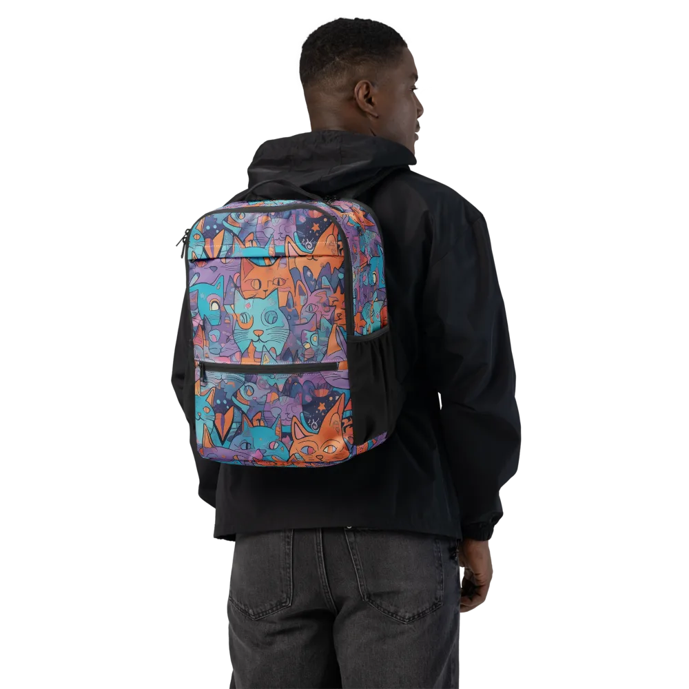 Whisker Spectrum on Utility Backpack — Back