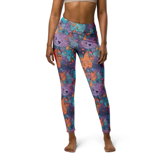 Whisker Spectrum on a Yoga Leggings