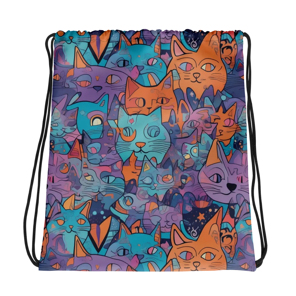 Whisker Spectrum on Drawstring Bag — Photo