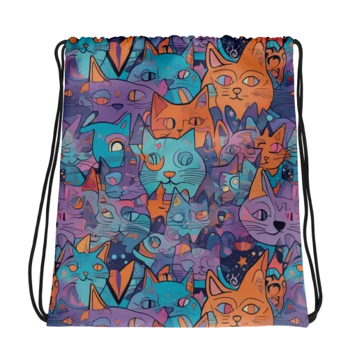 Whisker Spectrum on a Drawstring Bag