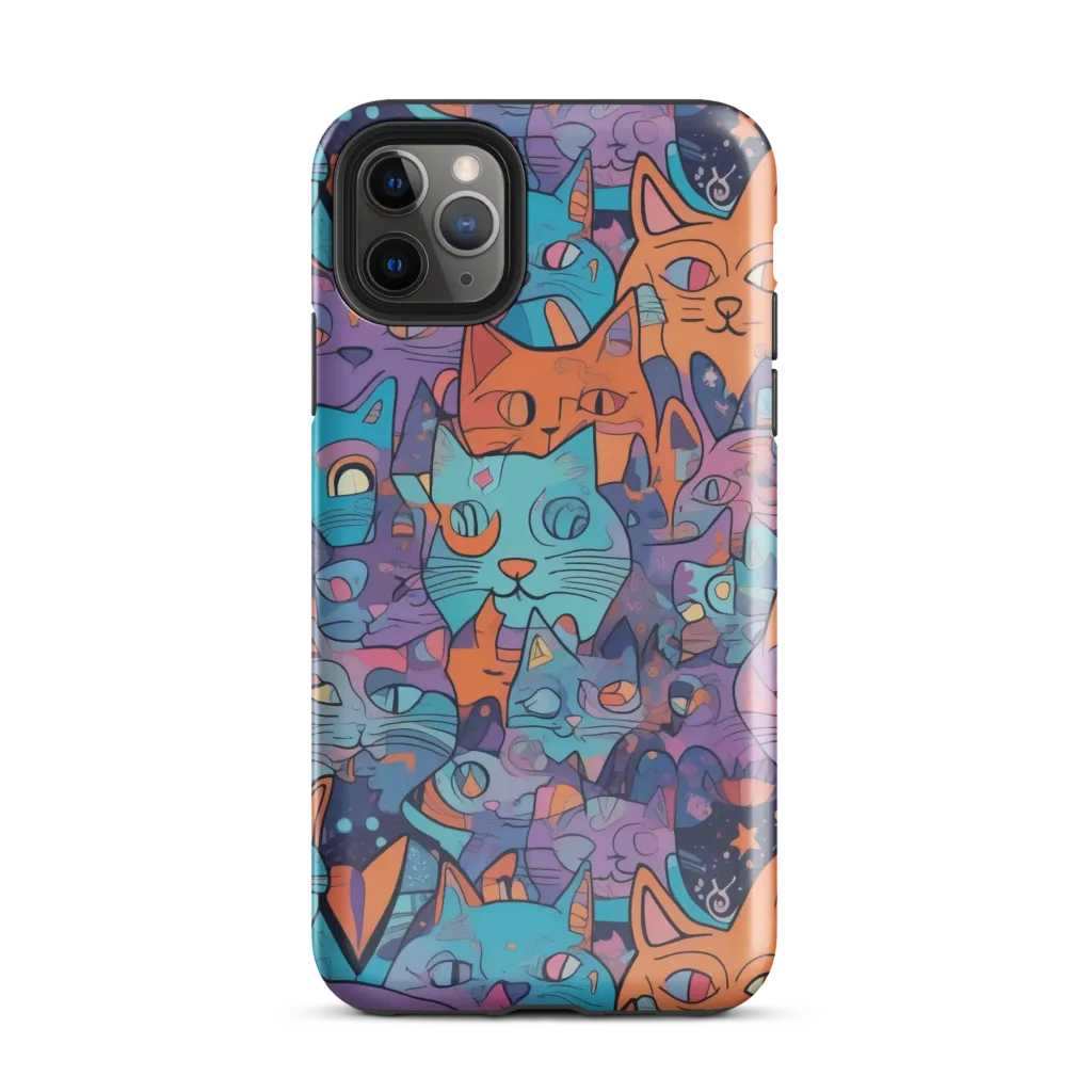 Whisker Spectrum on Tough Case for iPhone® — Front