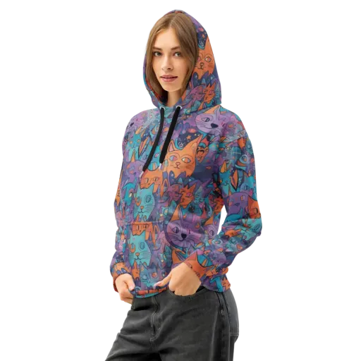 Whisker Spectrum on a Cotton Hoodie