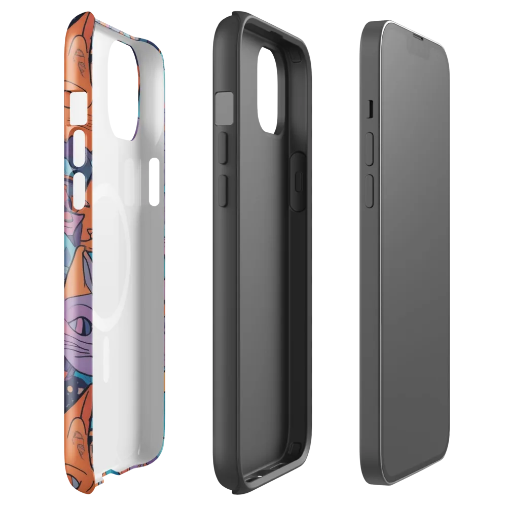 Whisker Spectrum on MagSafe Tough Case for iPhone® — Front