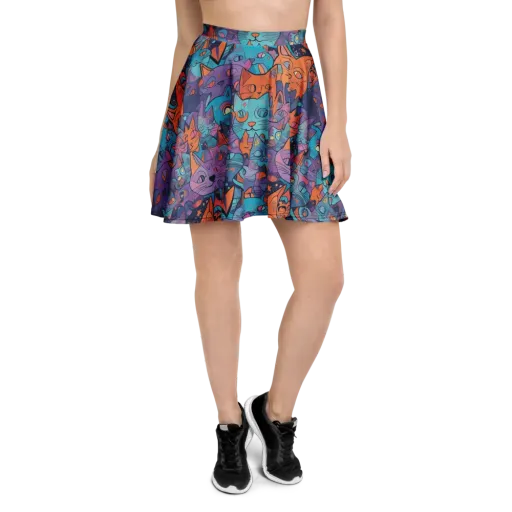Whisker Spectrum on a Skater Skirt