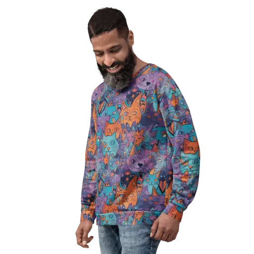Whisker Spectrum on a Sweatshirt