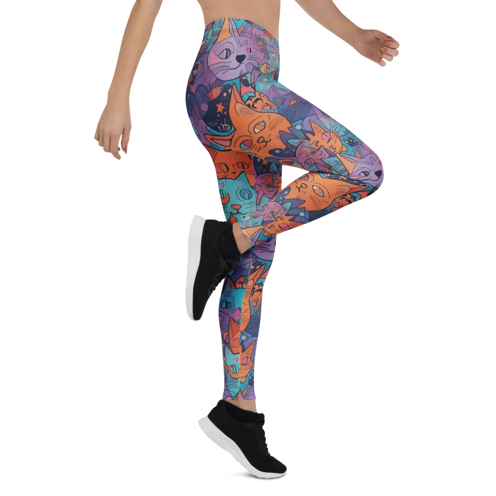 Whisker Spectrum on Leggings — Right