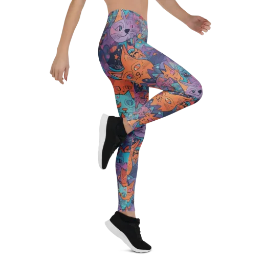Whisker Spectrum on a Leggings