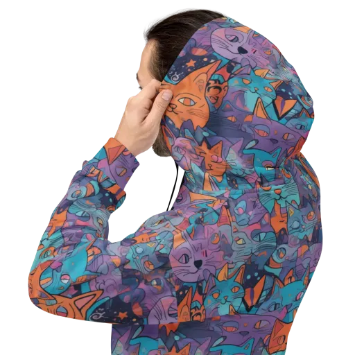 Whisker Spectrum on a Hoodie