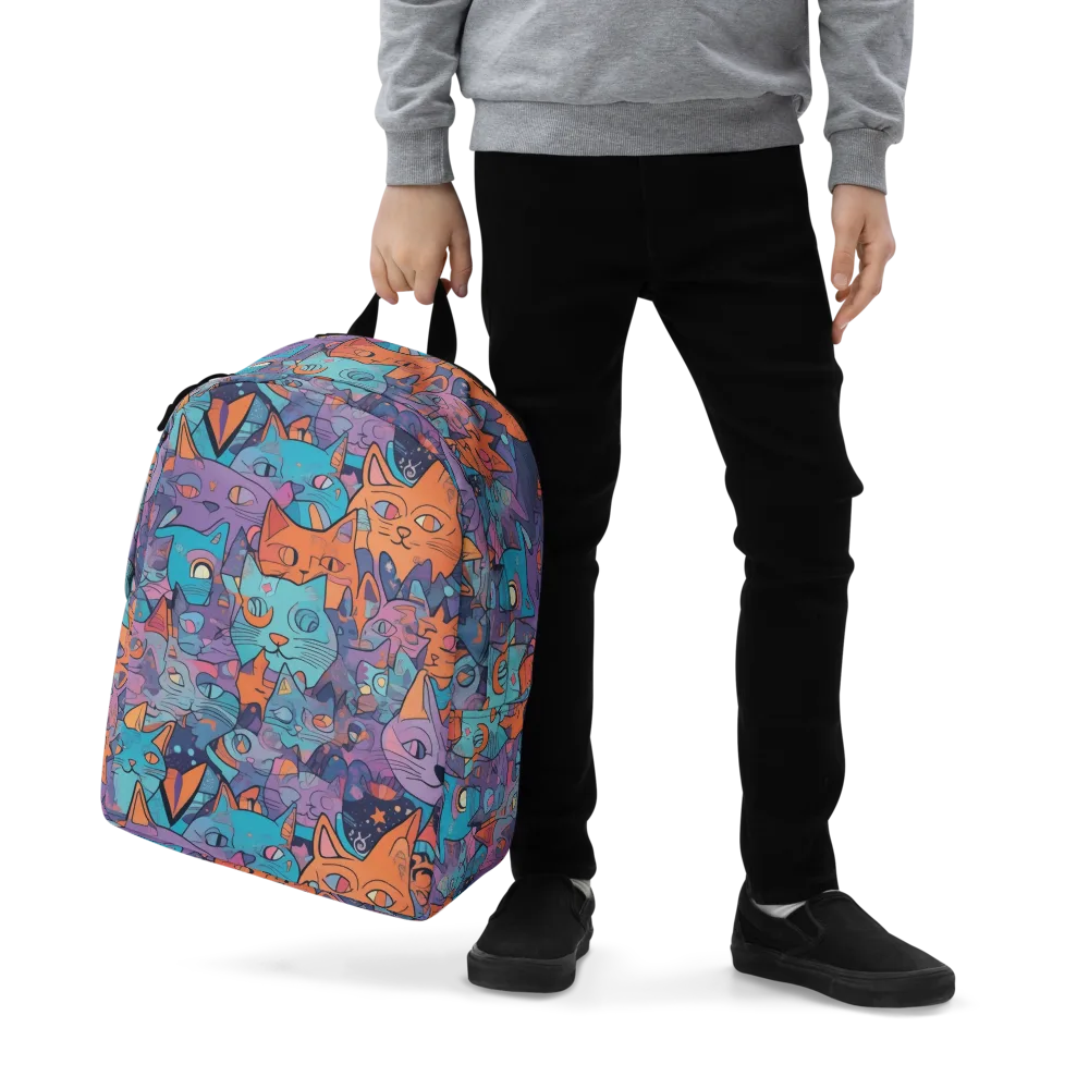 Whisker Spectrum on Minimalist Backpack — Zoomed-in