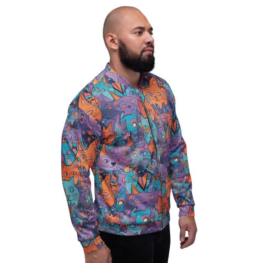 Whisker Spectrum on Bomber Jacket — Right