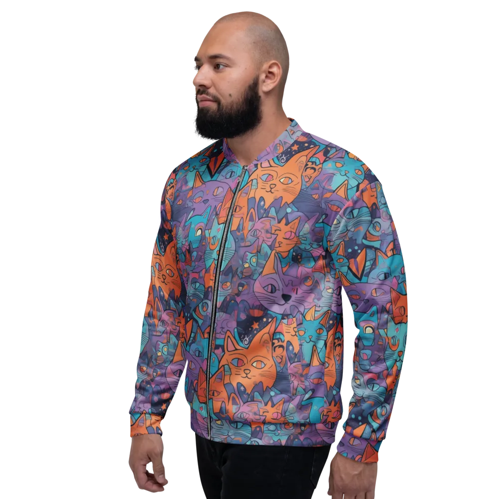 Whisker Spectrum on Bomber Jacket — Left