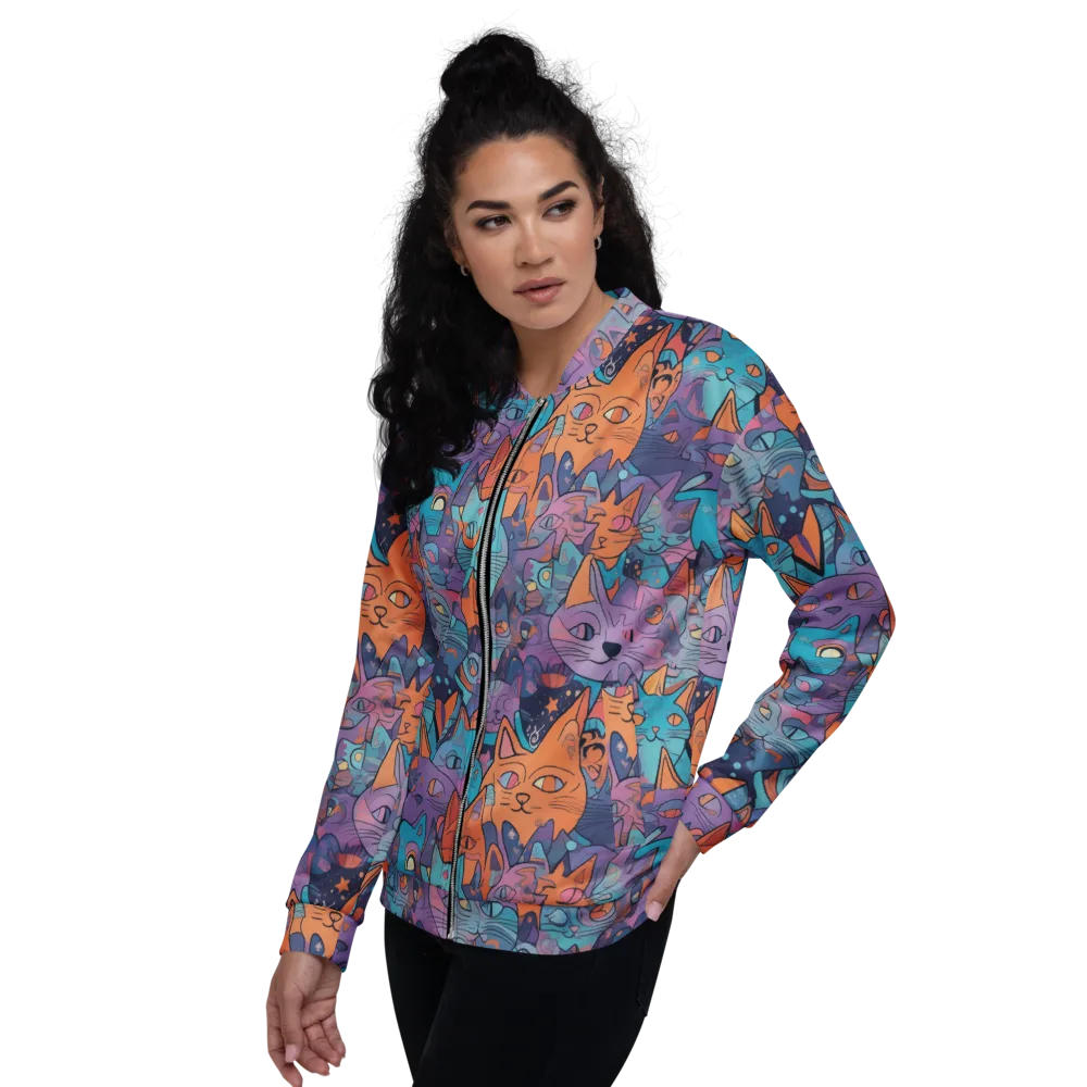Whisker Spectrum on Bomber Jacket — Left