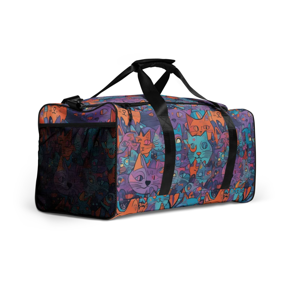 Whisker Spectrum on Duffle Bag — Right Front
