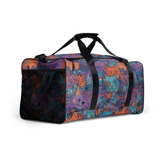 Whisker Spectrum on a Duffle Bag