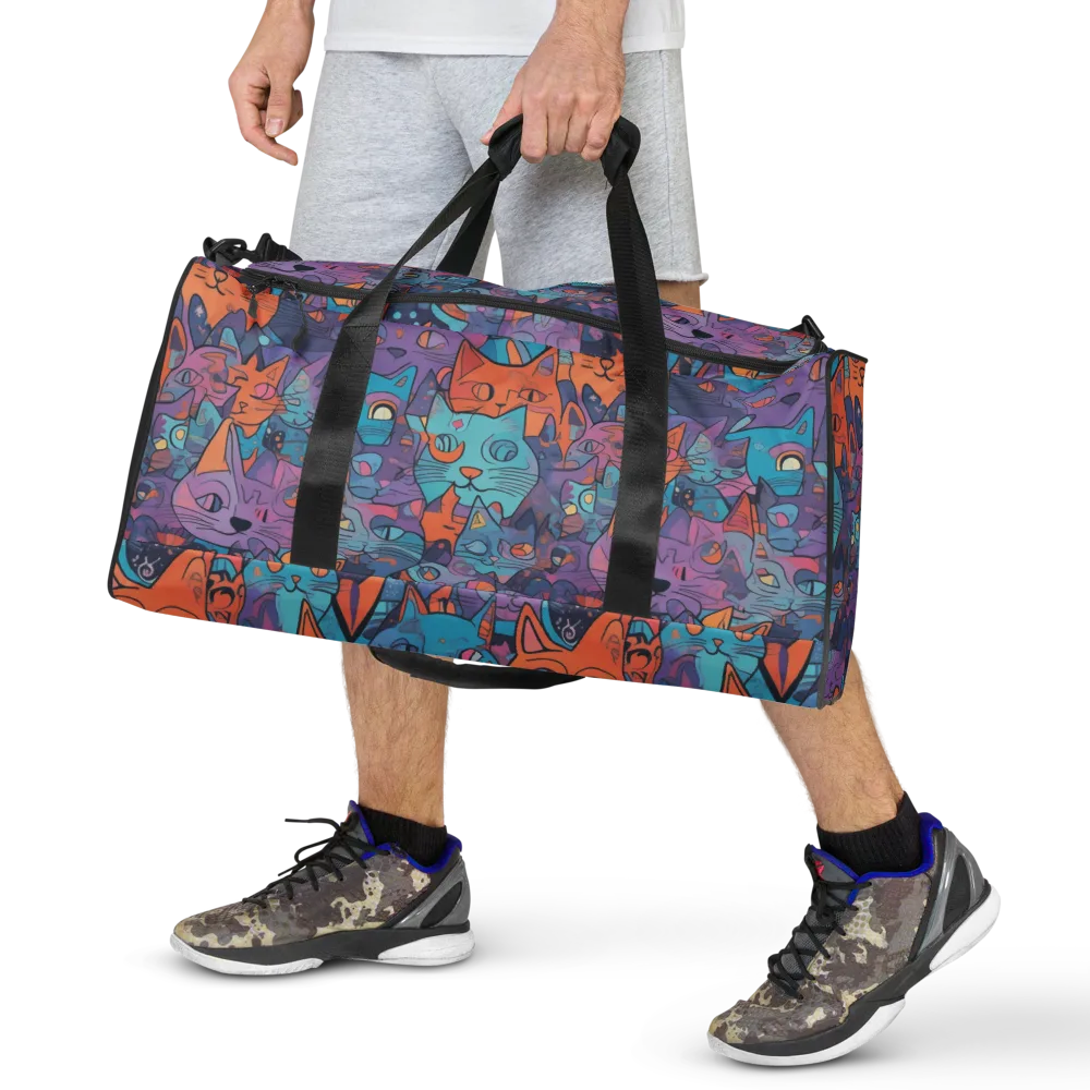 Whisker Spectrum on Duffle Bag — Front