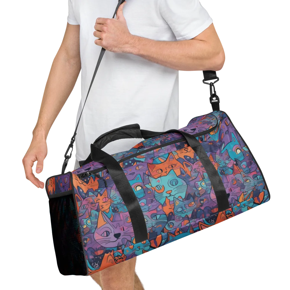 Whisker Spectrum on Duffle Bag — Right Front
