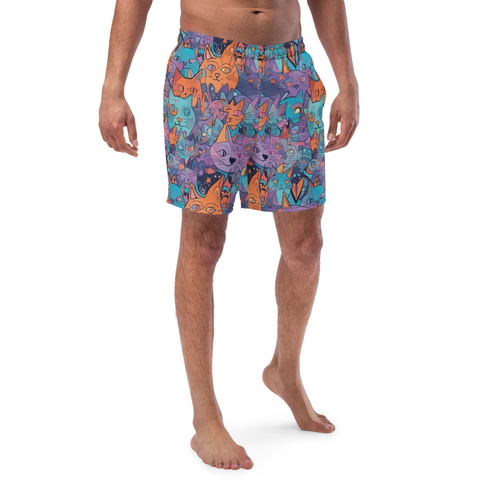 Whisker Spectrum on Swim Trunks — Front