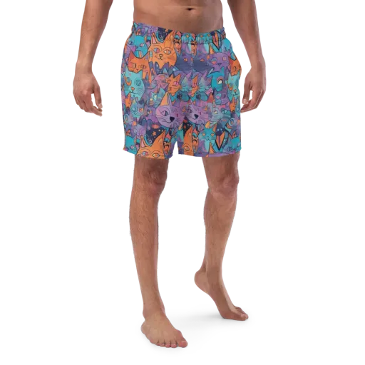 Whisker Spectrum on a Swim Trunks