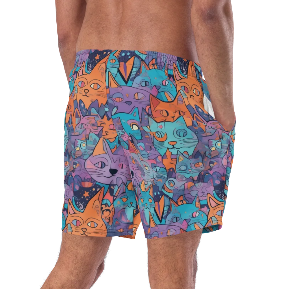 Whisker Spectrum on Swim Trunks — Right Back