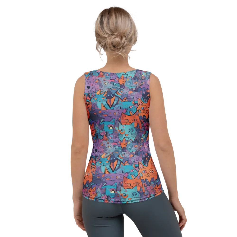 Whisker Spectrum on Women's Tank Top — Back