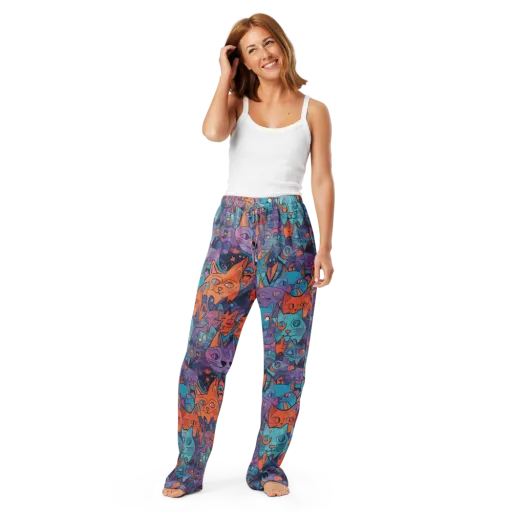 Whisker Spectrum on a Women's Pajama Pants