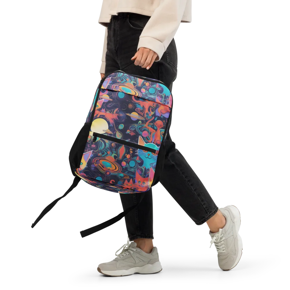 Orbiting Prowlers on Utility Backpack — Front