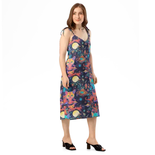 Orbiting Prowlers on a Slip Dress