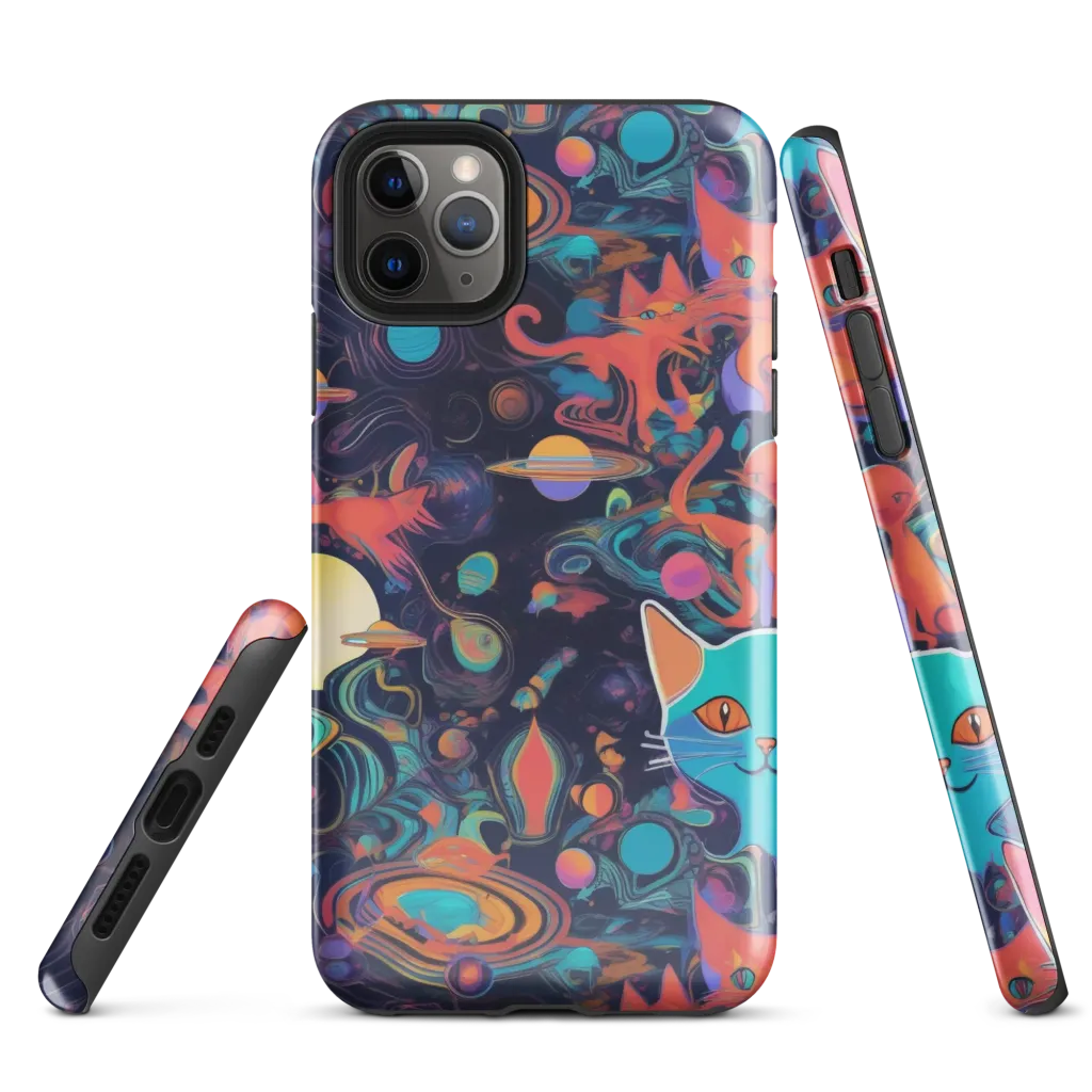 Orbiting Prowlers on Tough Case for iPhone® — Front
