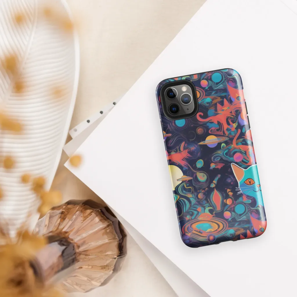 Orbiting Prowlers on Tough Case for iPhone® — Front