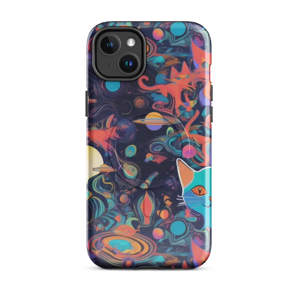 Orbiting Prowlers on MagSafe Tough Case for iPhone® — Front